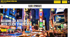 Desktop Screenshot of clicksyndicate.com